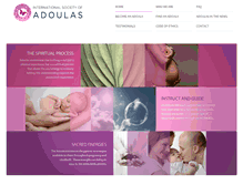 Tablet Screenshot of adoulas.org